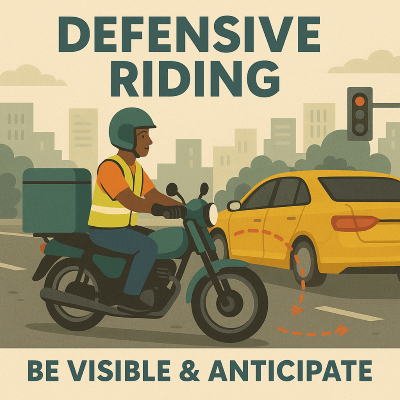 Road Safety & Defensive Riding for Delivery Riders