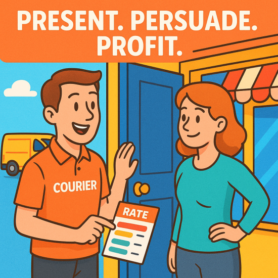 Prospecting & Closing Deals in Courier Services